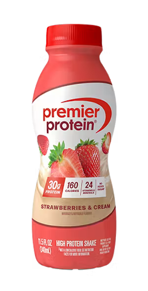 Peaches & Cream Protein Shake